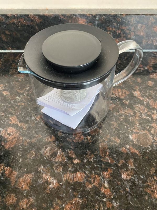 theepot met filter